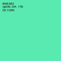 #59EAB2 - De York Color Image