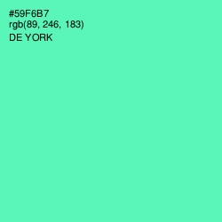 #59F6B7 - De York Color Image