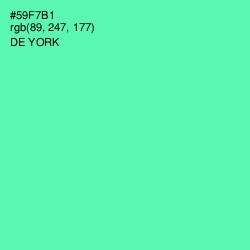 #59F7B1 - De York Color Image