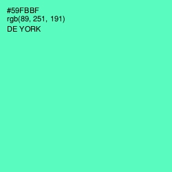 #59FBBF - De York Color Image