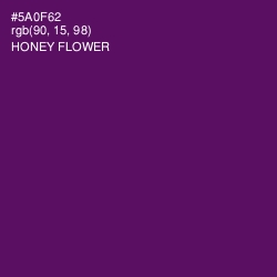 #5A0F62 - Honey Flower Color Image