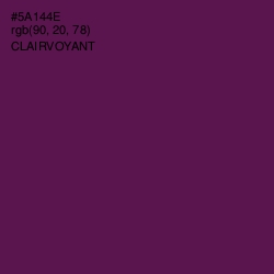 #5A144E - Clairvoyant Color Image