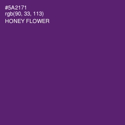 #5A2171 - Honey Flower Color Image