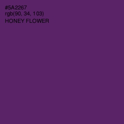 #5A2267 - Honey Flower Color Image