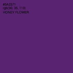 #5A2371 - Honey Flower Color Image