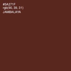 #5A271F - Jambalaya Color Image