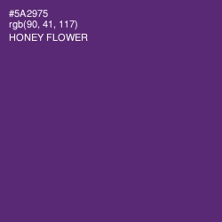 #5A2975 - Honey Flower Color Image