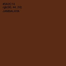 #5A2C14 - Jambalaya Color Image