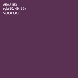 #5A3153 - Voodoo Color Image