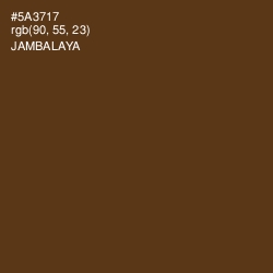 #5A3717 - Jambalaya Color Image
