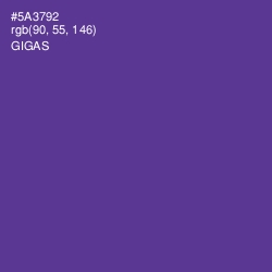 #5A3792 - Gigas Color Image