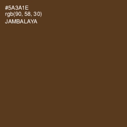 #5A3A1E - Jambalaya Color Image