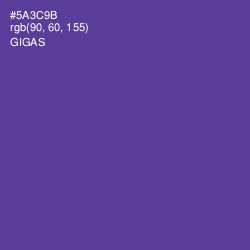 #5A3C9B - Gigas Color Image