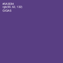 #5A3E84 - Gigas Color Image