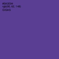 #5A3E94 - Gigas Color Image