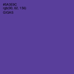 #5A3E9C - Gigas Color Image