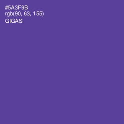#5A3F9B - Gigas Color Image
