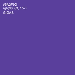 #5A3F9D - Gigas Color Image