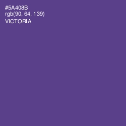 #5A408B - Victoria Color Image