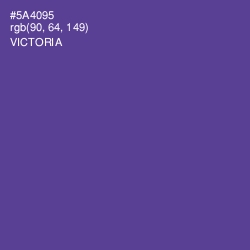 #5A4095 - Victoria Color Image