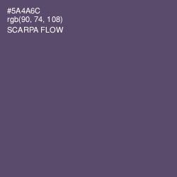 #5A4A6C - Scarpa Flow Color Image