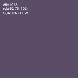 #5A4C66 - Scarpa Flow Color Image