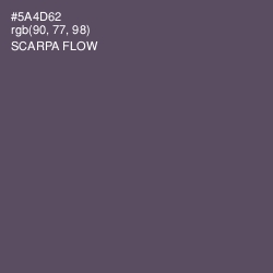 #5A4D62 - Scarpa Flow Color Image