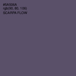 #5A506A - Scarpa Flow Color Image