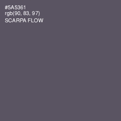 #5A5361 - Scarpa Flow Color Image