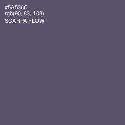 #5A536C - Scarpa Flow Color Image