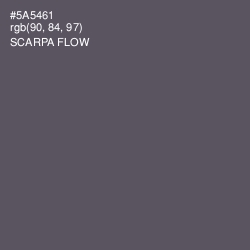 #5A5461 - Scarpa Flow Color Image