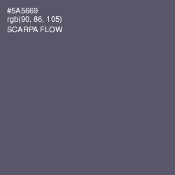 #5A5669 - Scarpa Flow Color Image
