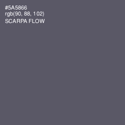 #5A5866 - Scarpa Flow Color Image