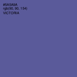 #5A5A9A - Victoria Color Image