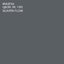 #5A5F64 - Scarpa Flow Color Image