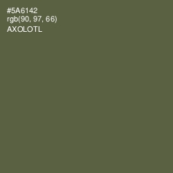 #5A6142 - Axolotl Color Image