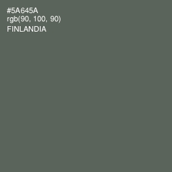 #5A645A - Finlandia Color Image