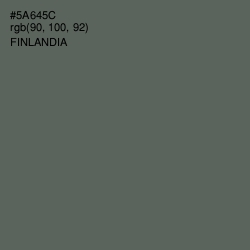 #5A645C - Finlandia Color Image