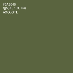 #5A6540 - Axolotl Color Image