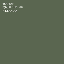#5A664F - Finlandia Color Image