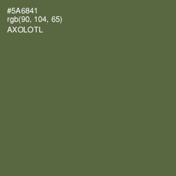 #5A6841 - Axolotl Color Image