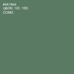#5A7A64 - Como Color Image