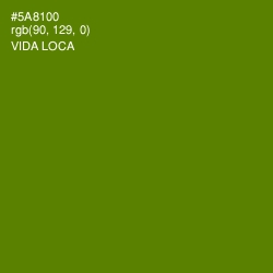 #5A8100 - Vida Loca Color Image