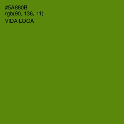 #5A880B - Vida Loca Color Image