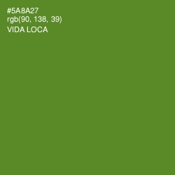 #5A8A27 - Vida Loca Color Image