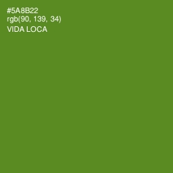 #5A8B22 - Vida Loca Color Image