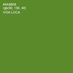 #5A8B28 - Vida Loca Color Image