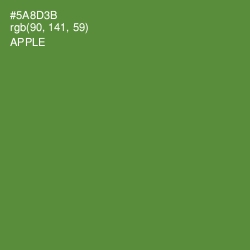 #5A8D3B - Apple Color Image