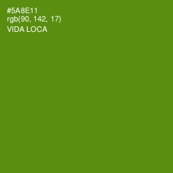 #5A8E11 - Vida Loca Color Image