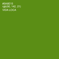 #5A8E15 - Vida Loca Color Image